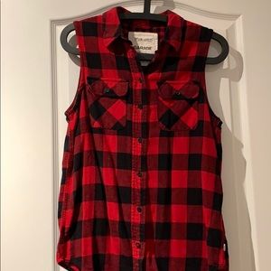 Plaid Tank